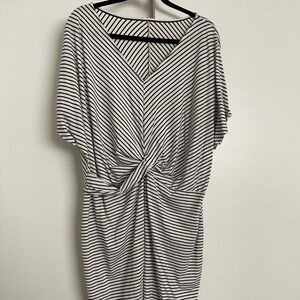 Cute Black and white stripped dress
